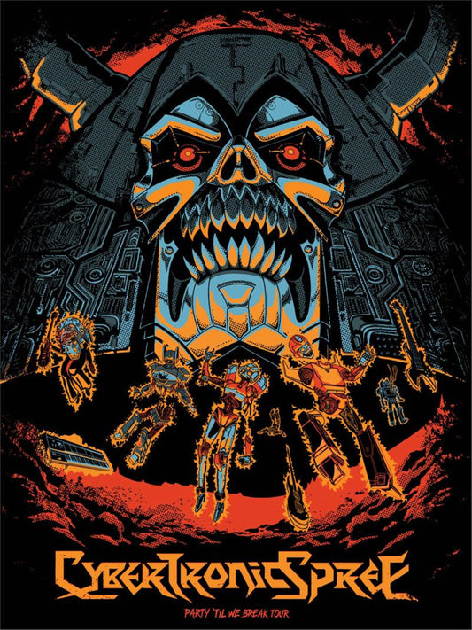 Cybertronic Spree / Party Til We Break Tour / 2021 / Catshrine