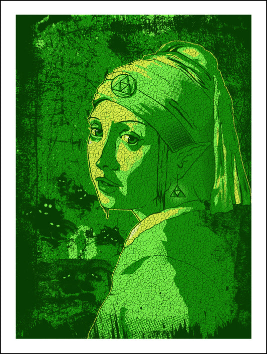 Girl With the Triforce Earring