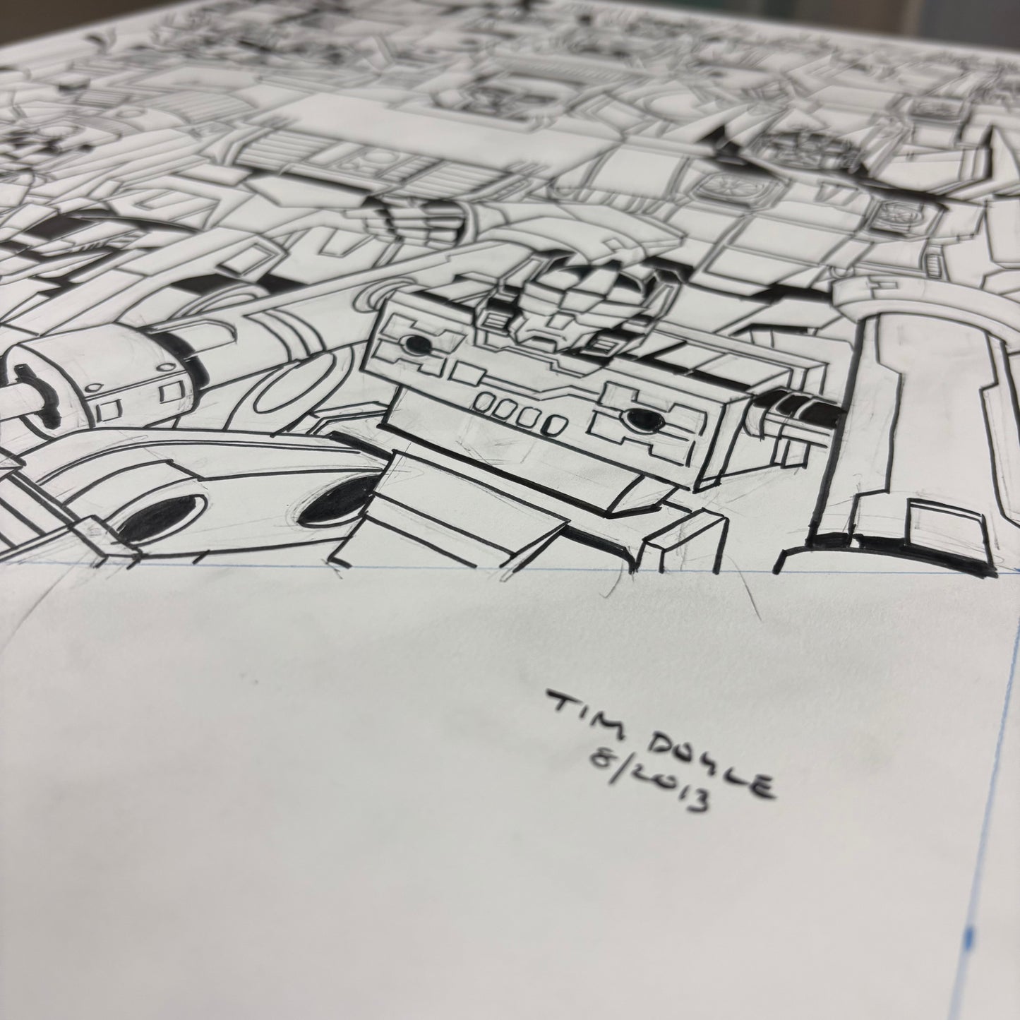 Transformers - Decepticons original art