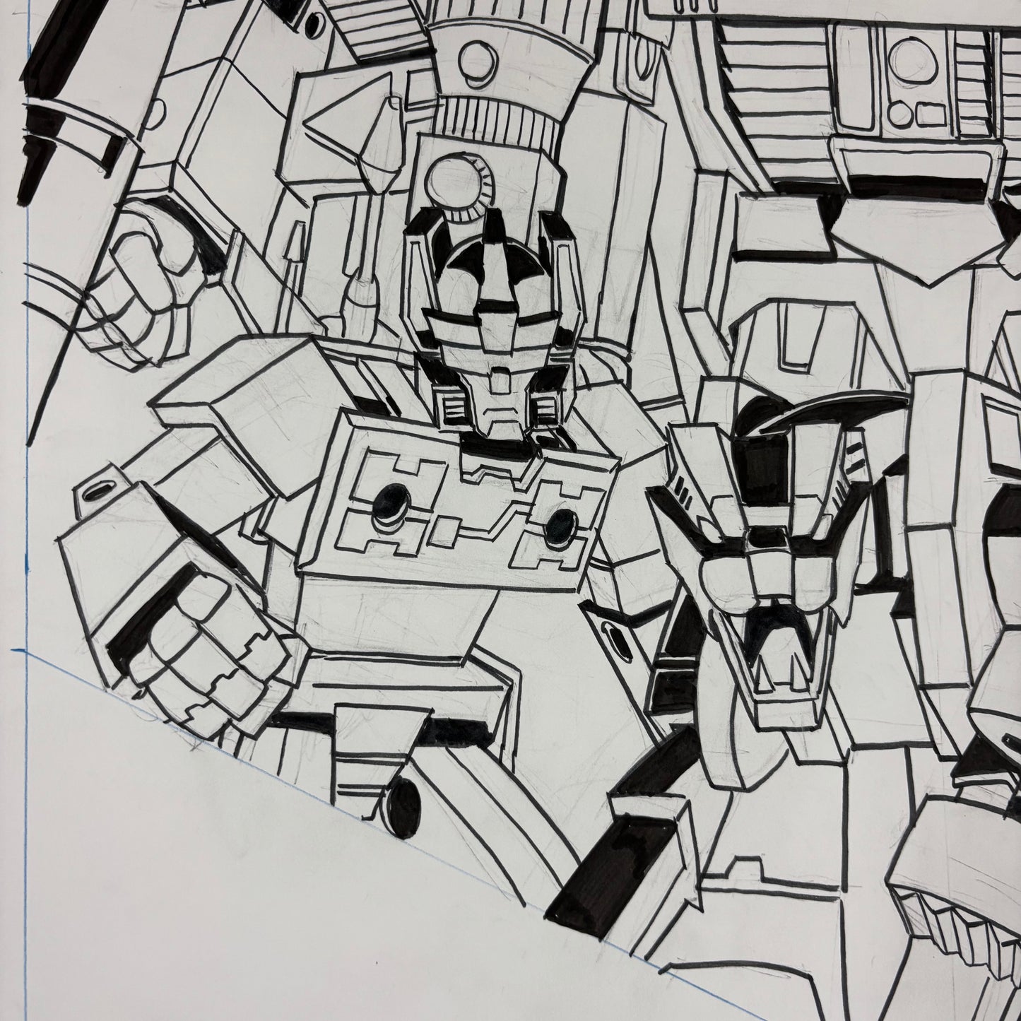 Transformers - Decepticons original art