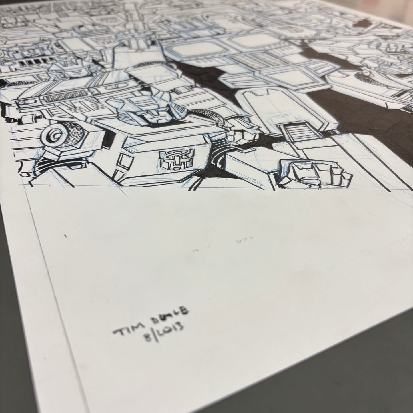Transformers - Autobots original art
