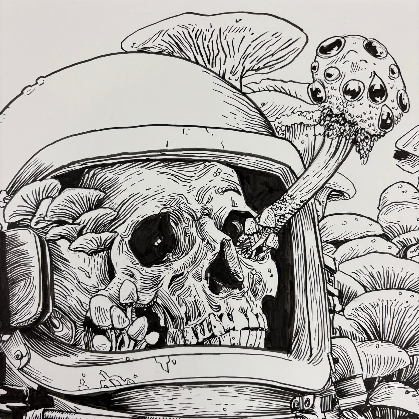 Failure gig poster original art