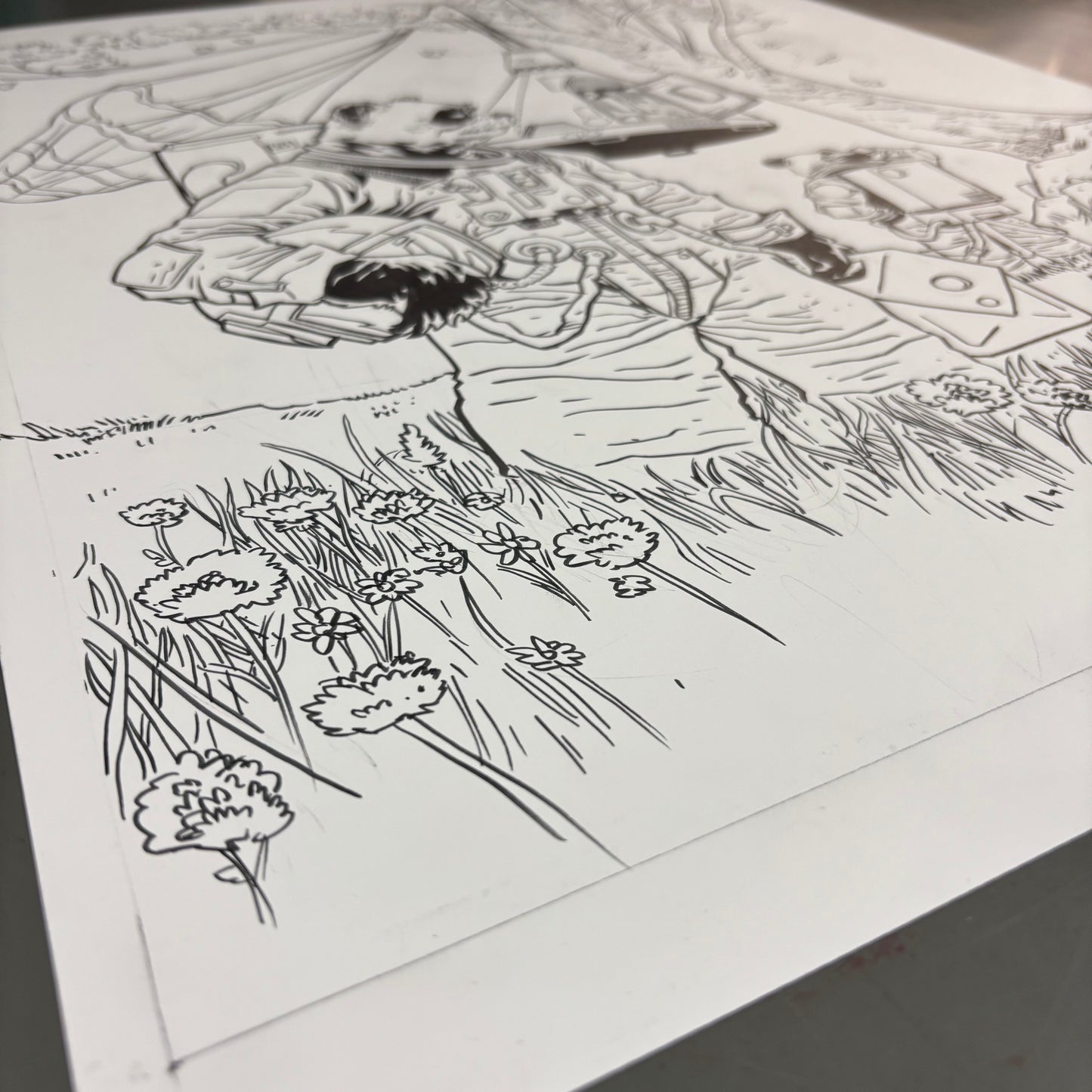 Coachella 2015 official poster original art
