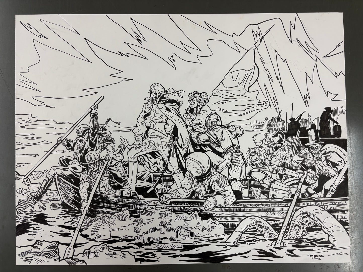 Primus gig poster original art
