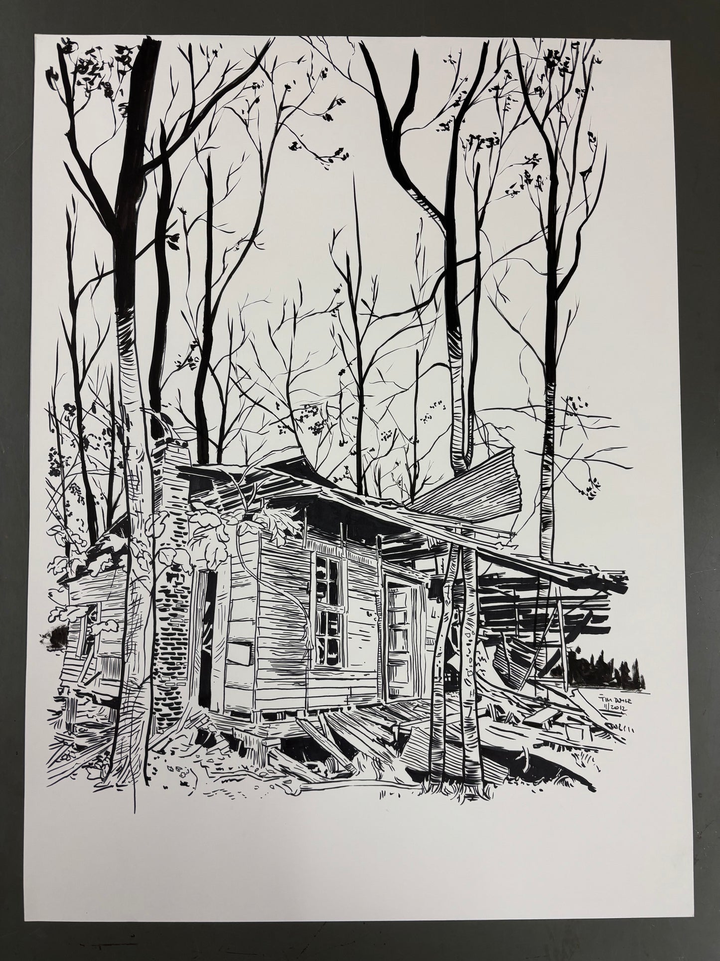 Eric Church gig poster #7 original art