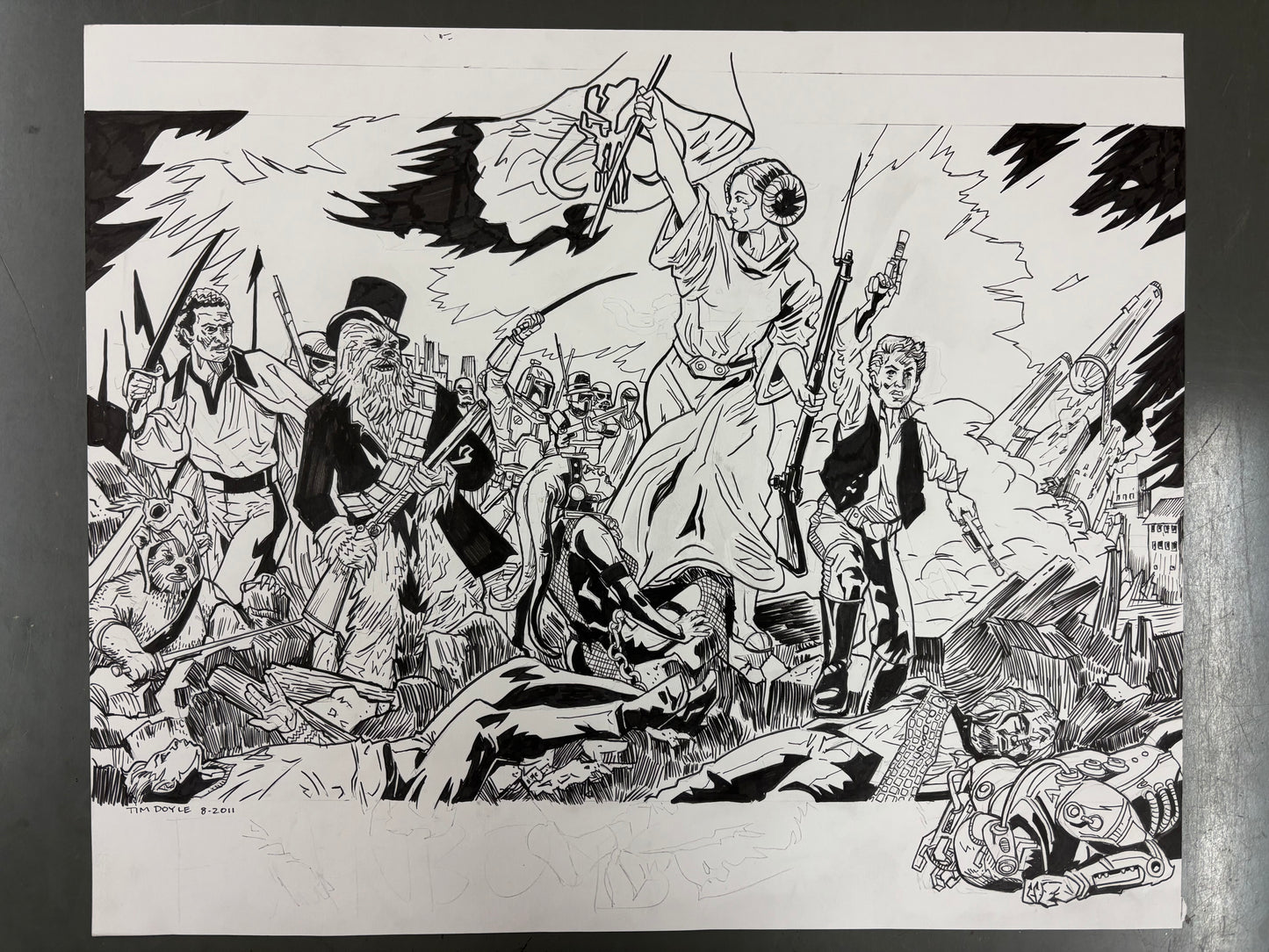 Fanboys poster original art