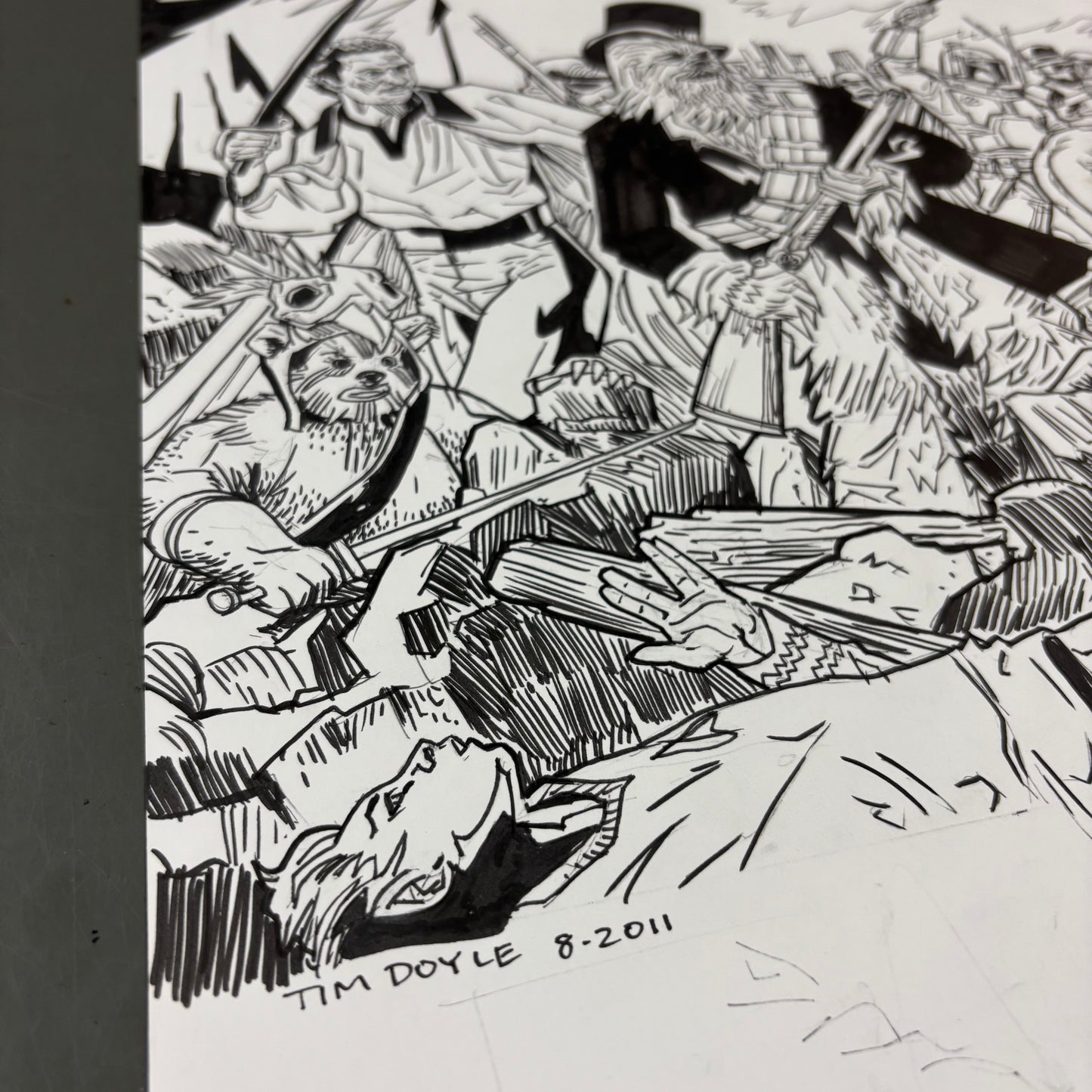 Fanboys poster original art