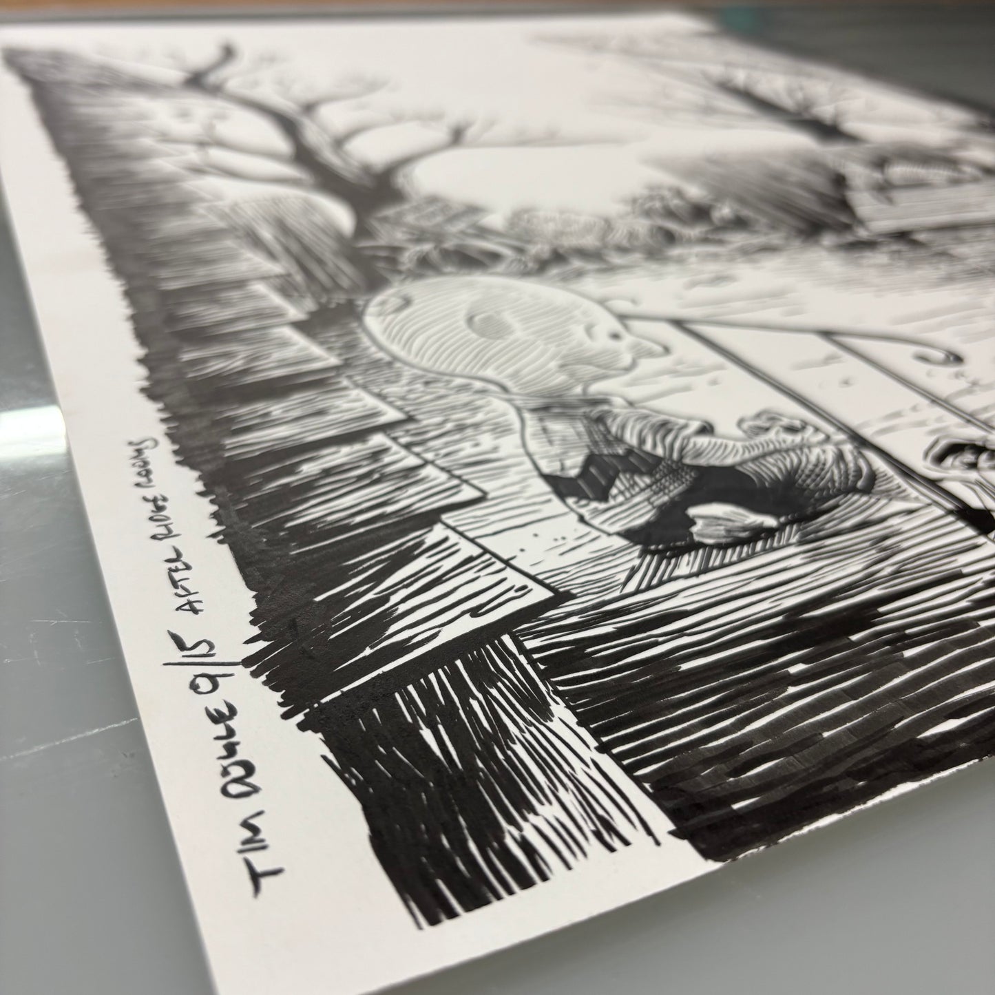 Charlie Brown original art #1