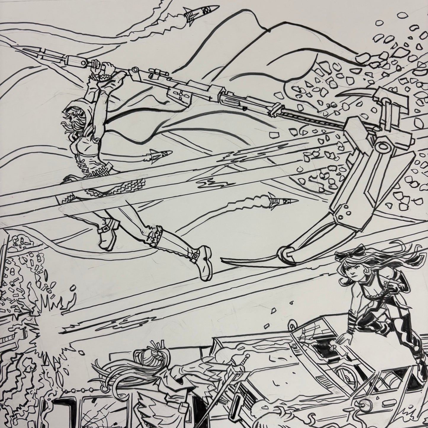 RWBY print original art