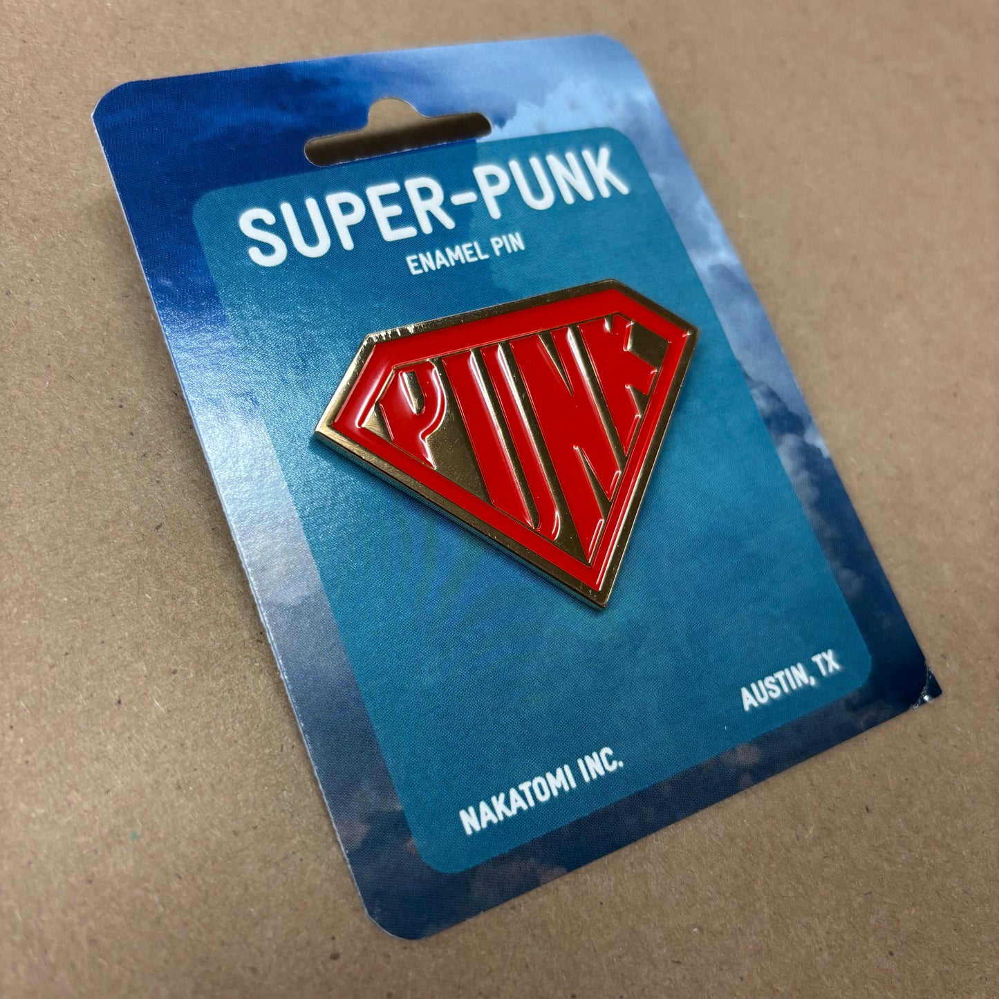 Super-Punk Enamel Pin