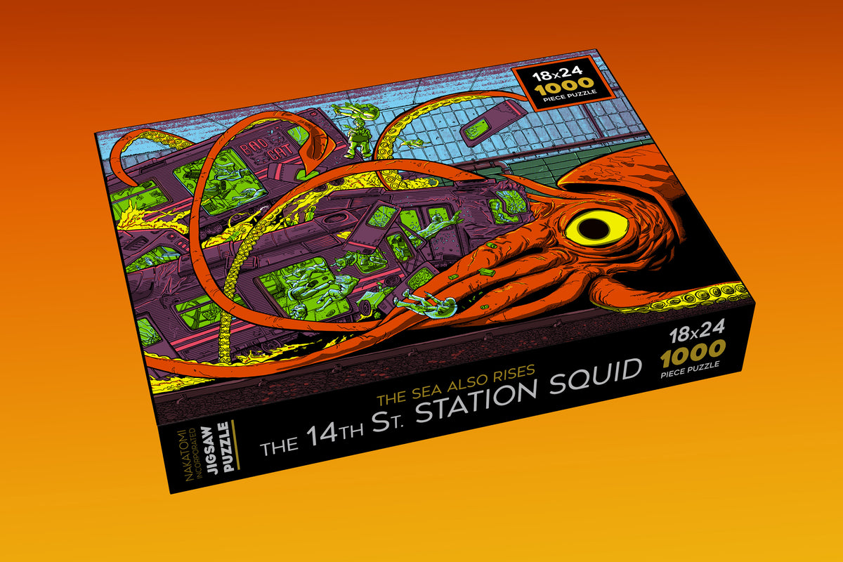 The 14th St. Station Squid - Jigsaw Puzzle