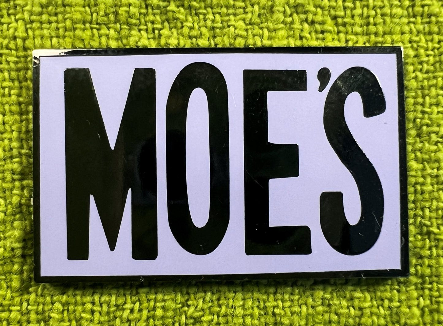 Moe's Tavern Enamel Pin