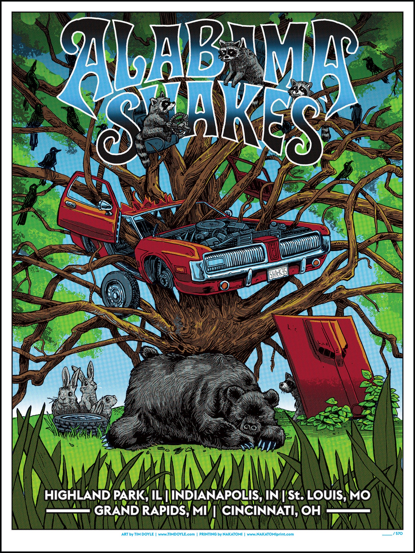 Alabama Shakes / 2026 IL IN MO MI OH
