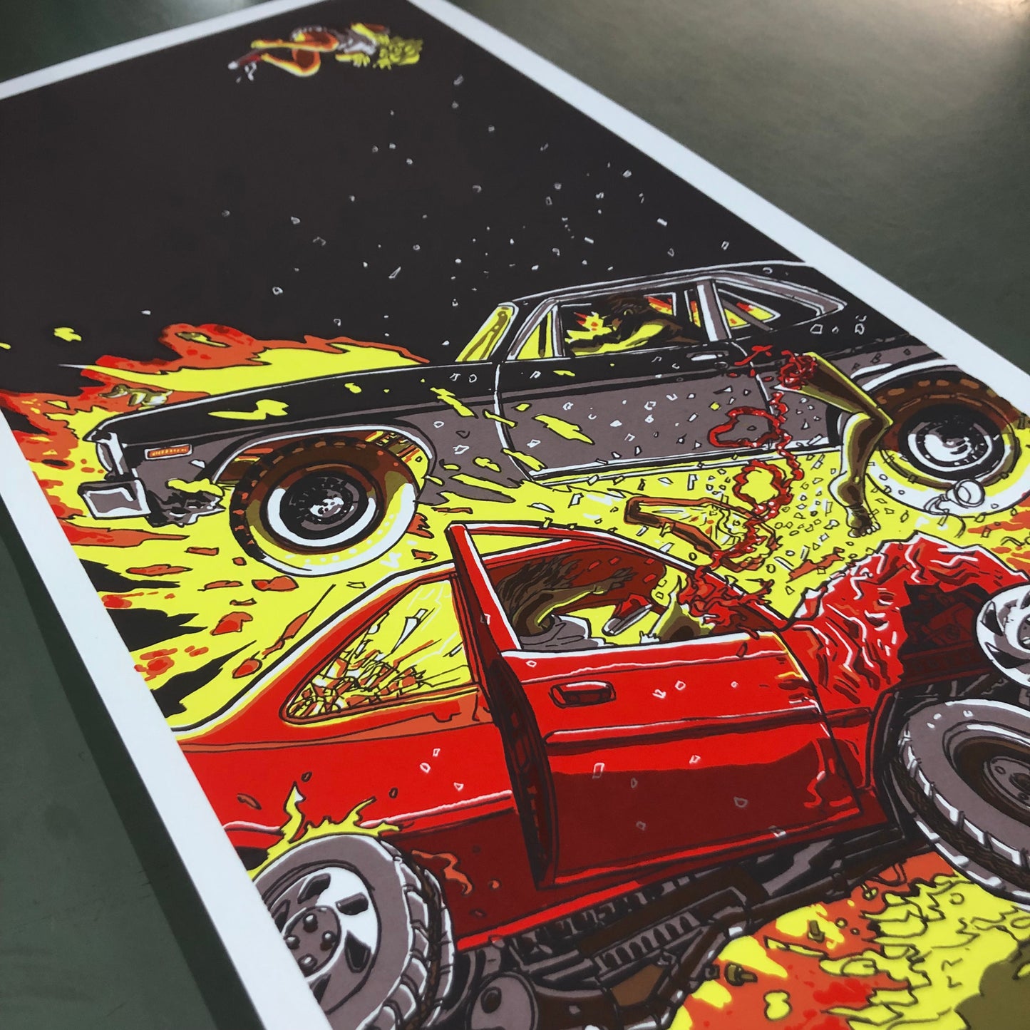 A 1971 Chevy Nova Making Love to a 1996 Honda Civic