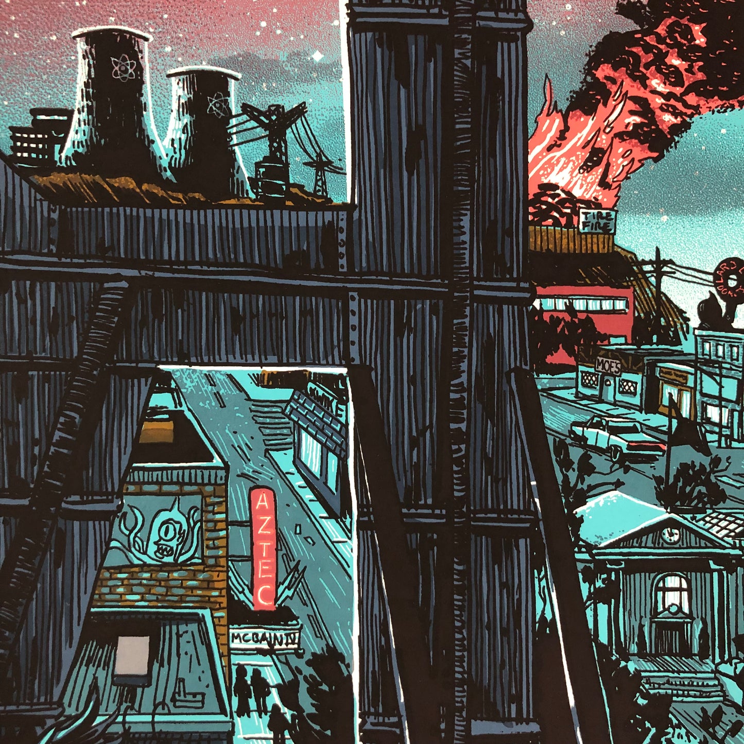 Springfield at Night