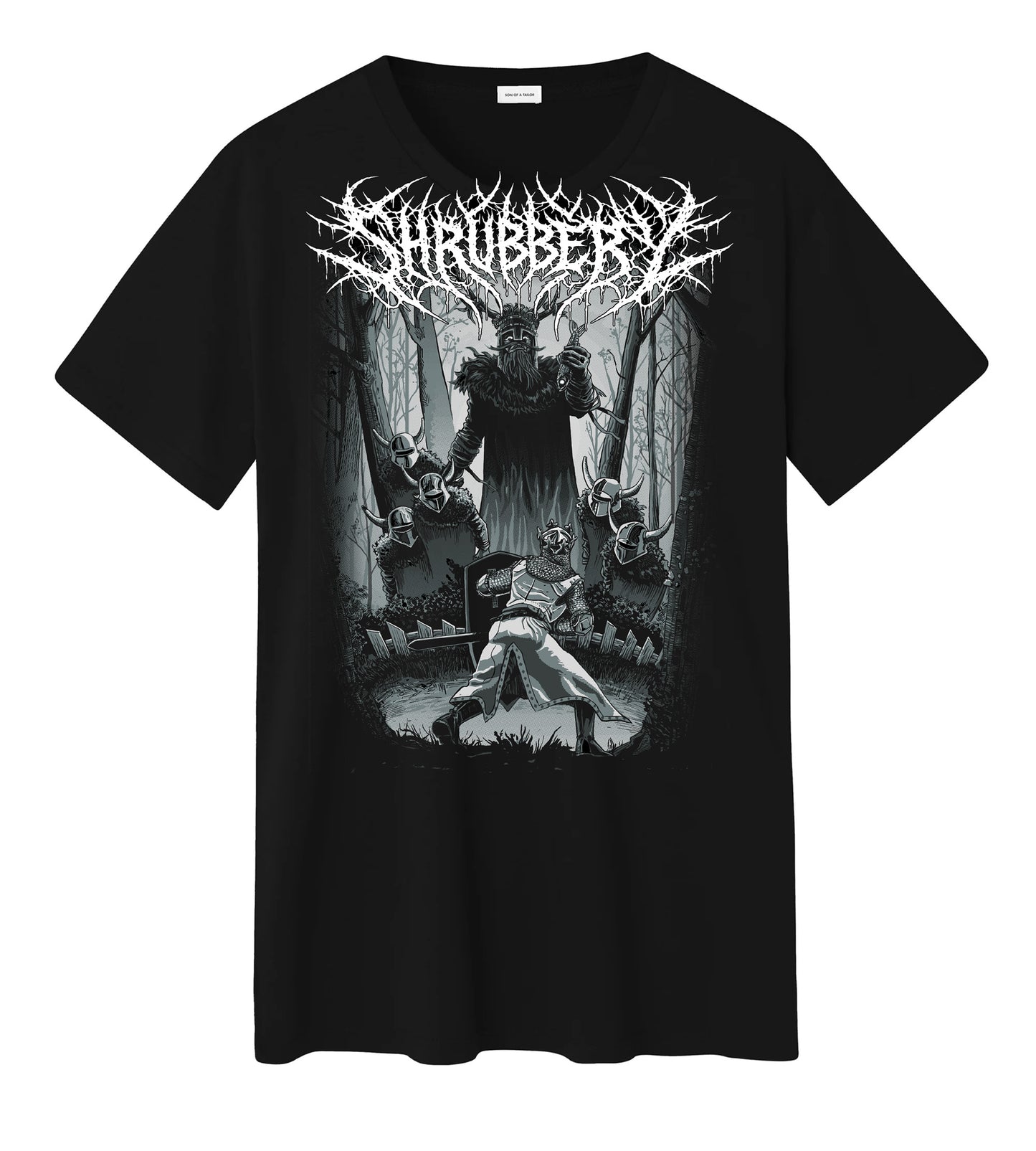 SHRUBBERY band T-shirt