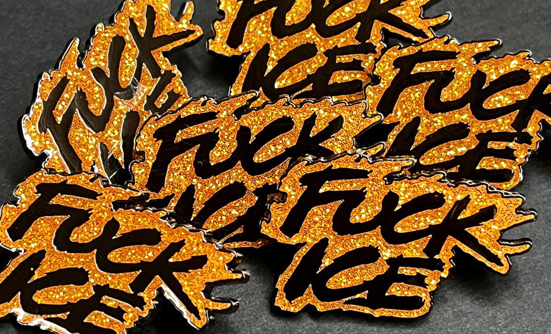 FUCK ICE- Pins & Tees- benefitting the NILC