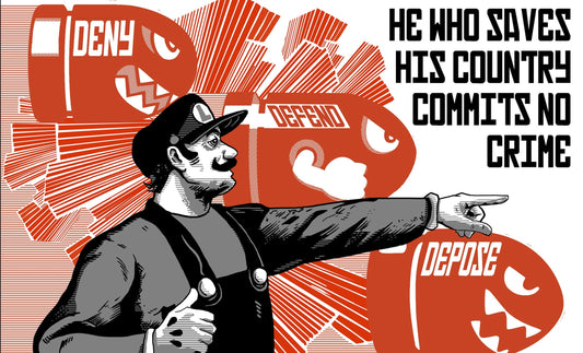 NEW- INEVITABLE LUIGI print by Doyle!
