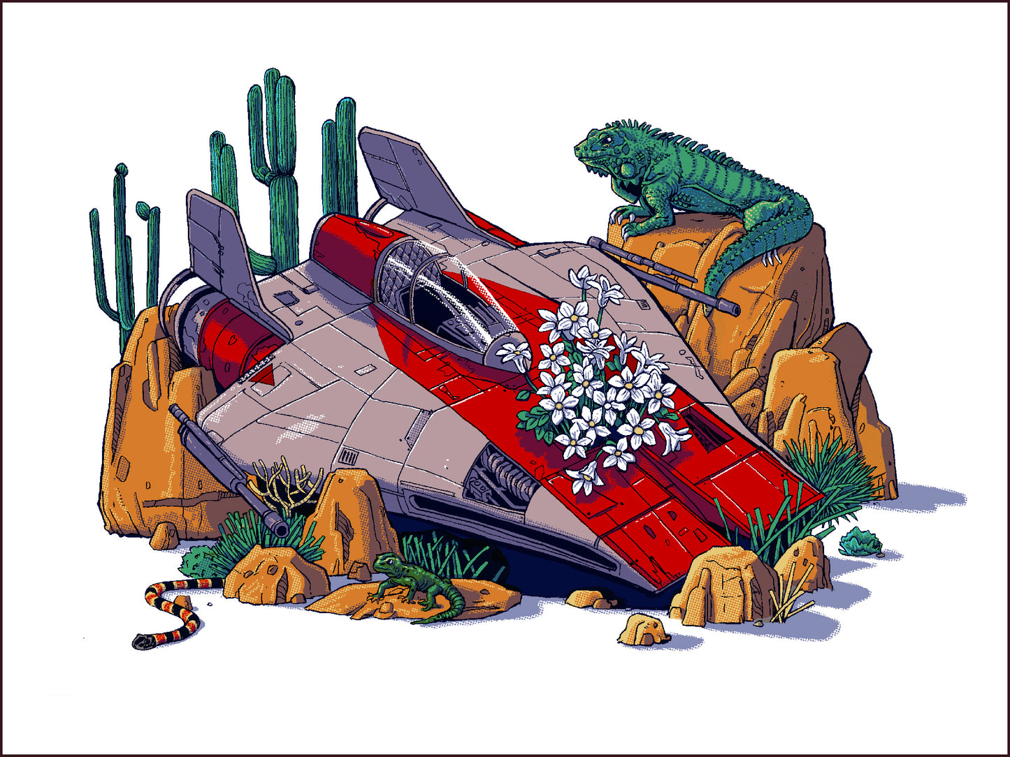 A Wing in the Desert