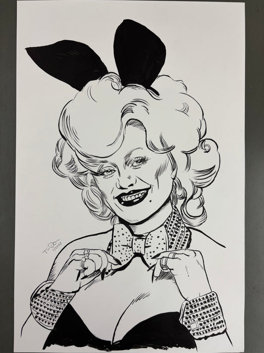 Dolly Parton original art