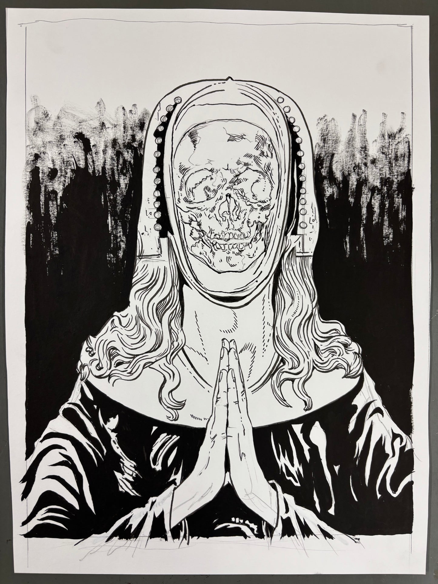 Polyphia gig poster original art
