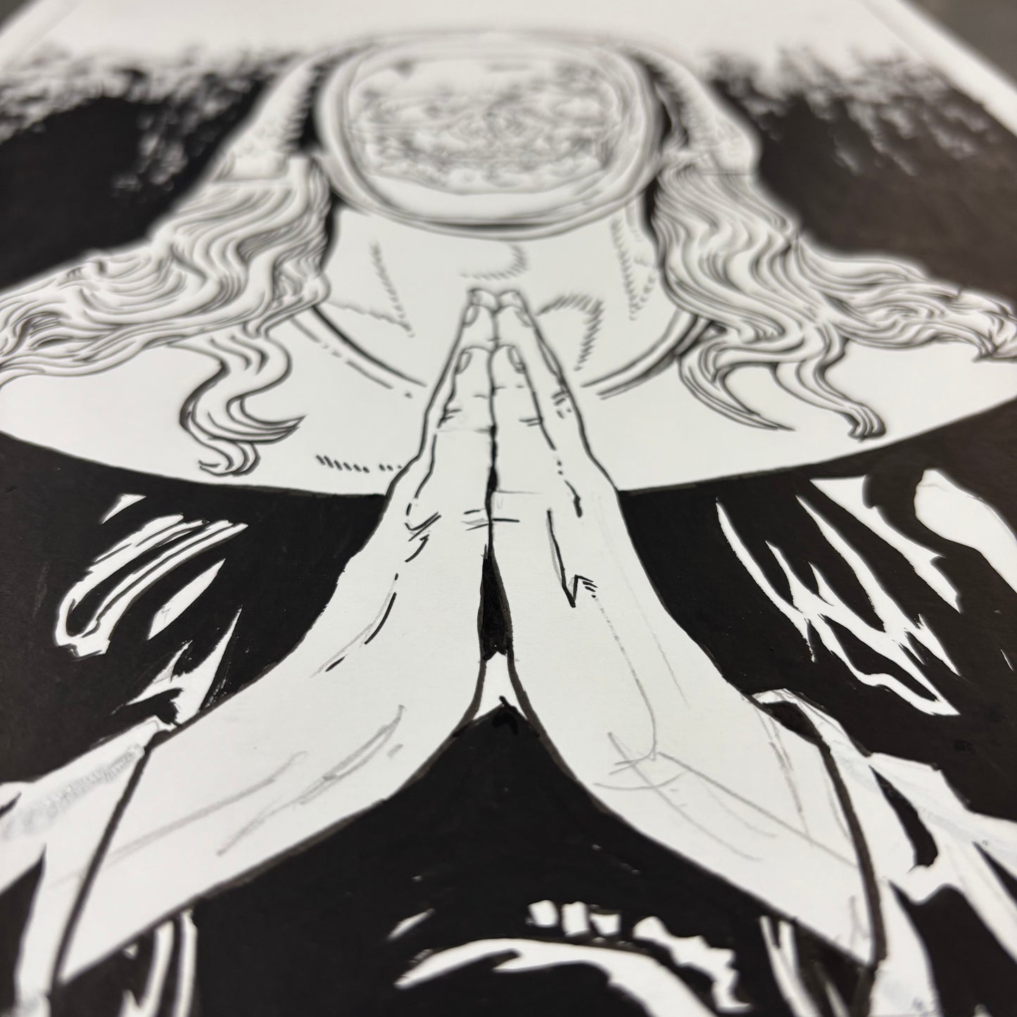Polyphia gig poster original art