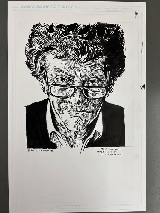 Kurt Vonnegut Jr. original art