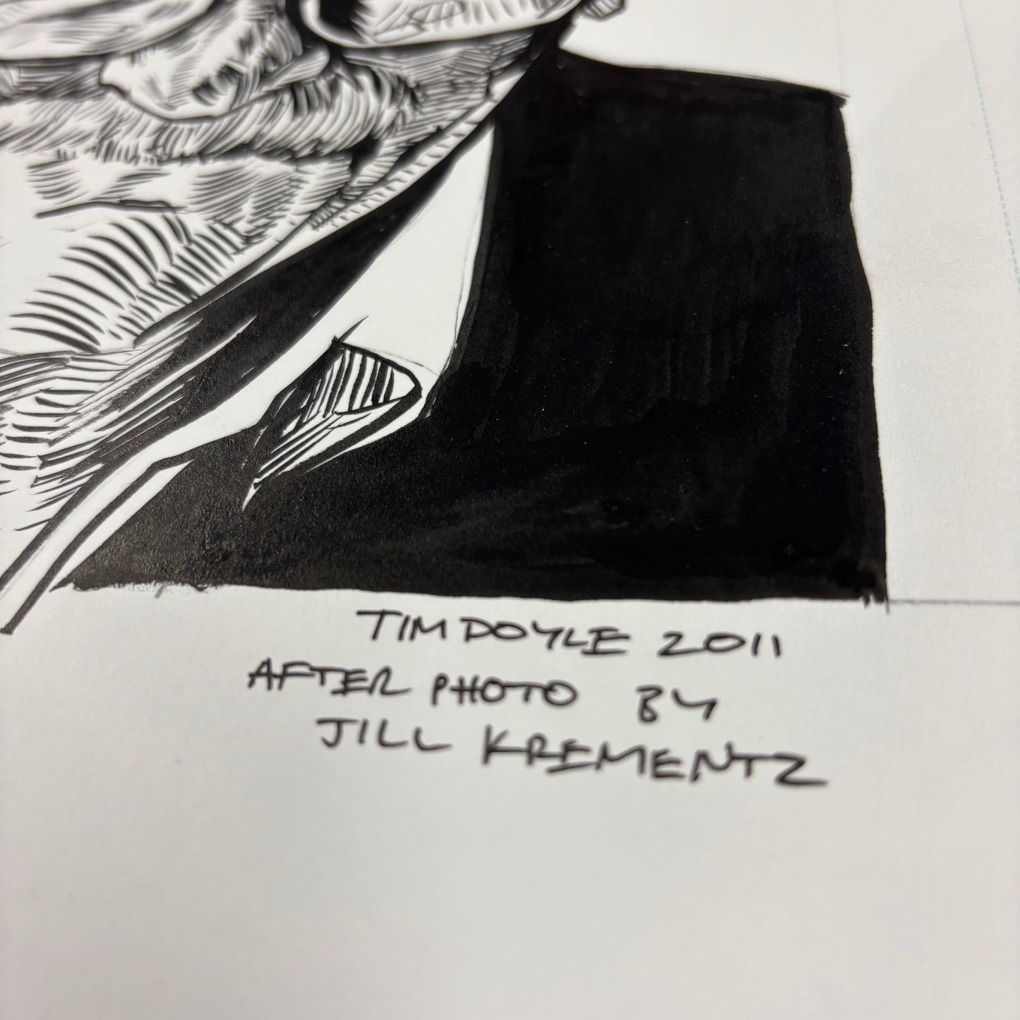 Kurt Vonnegut Jr. original art