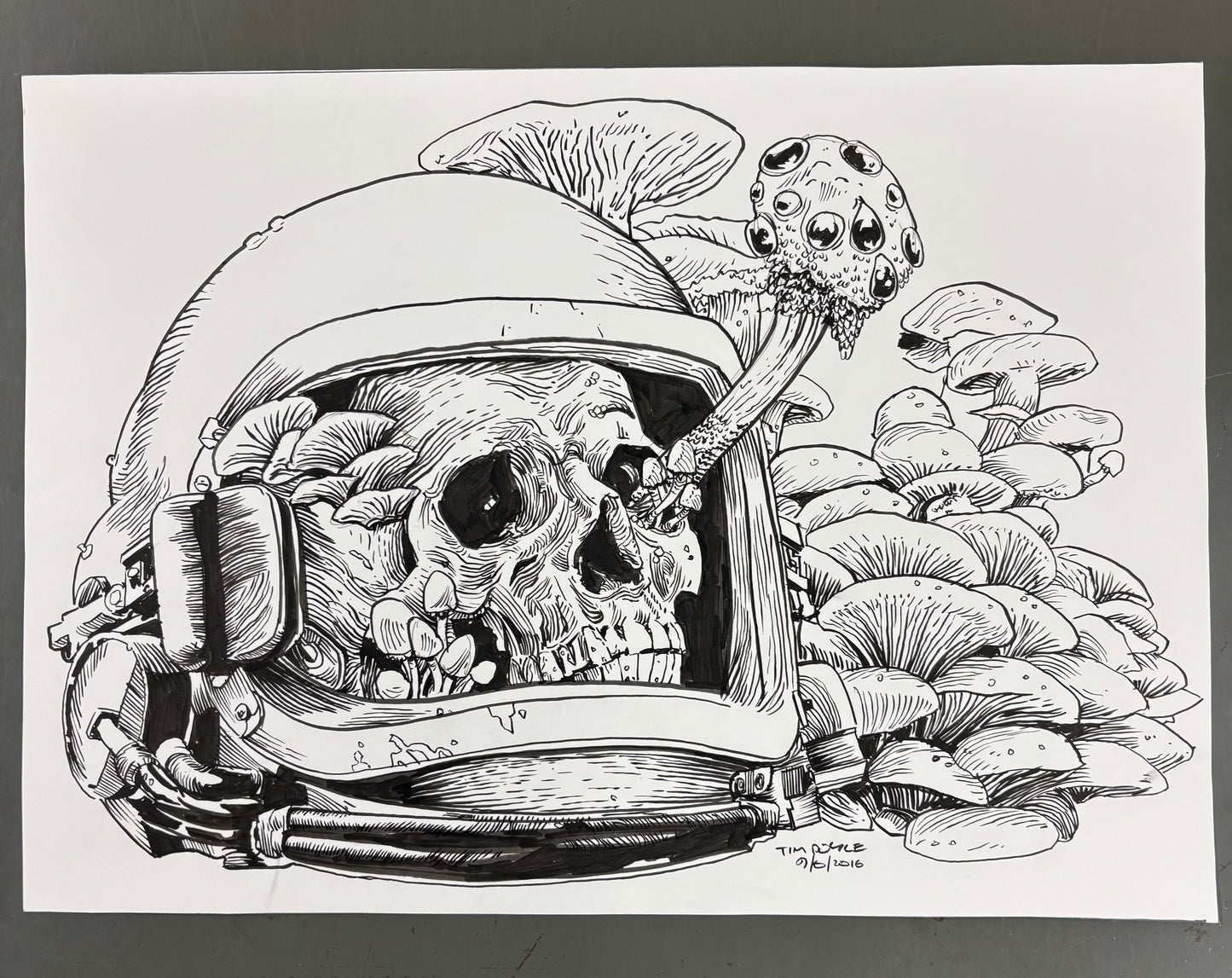 Failure gig poster original art