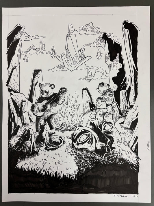 Coachella 2016 official poster original art