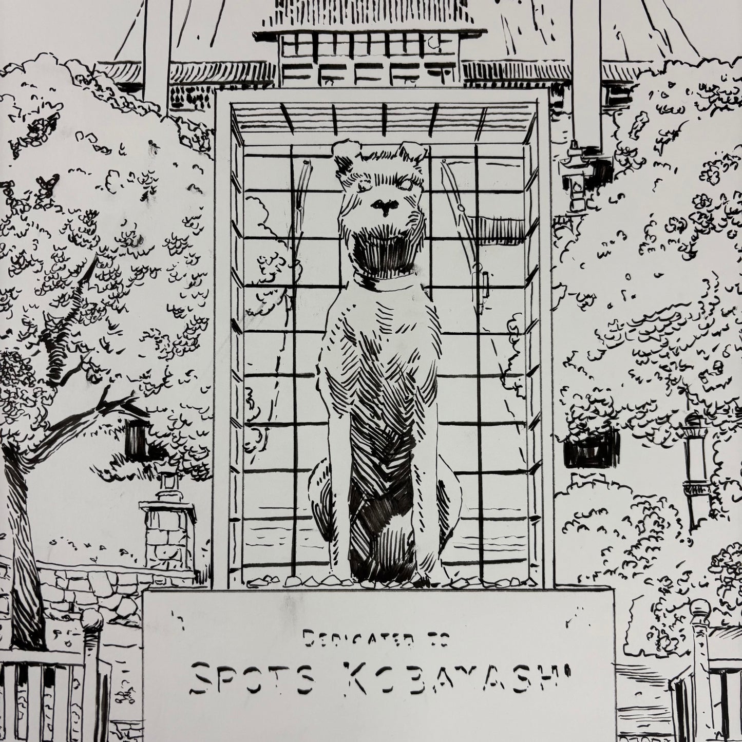 "I Won't Hurt You" original art