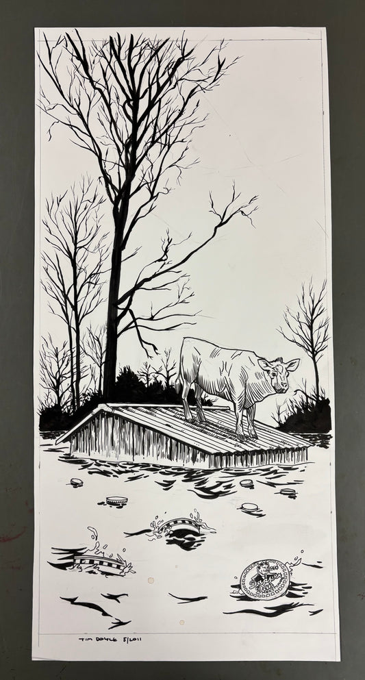 "The Prophecy" original art