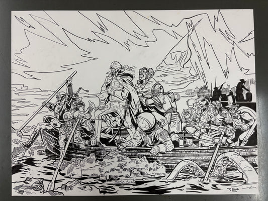 Primus gig poster original art