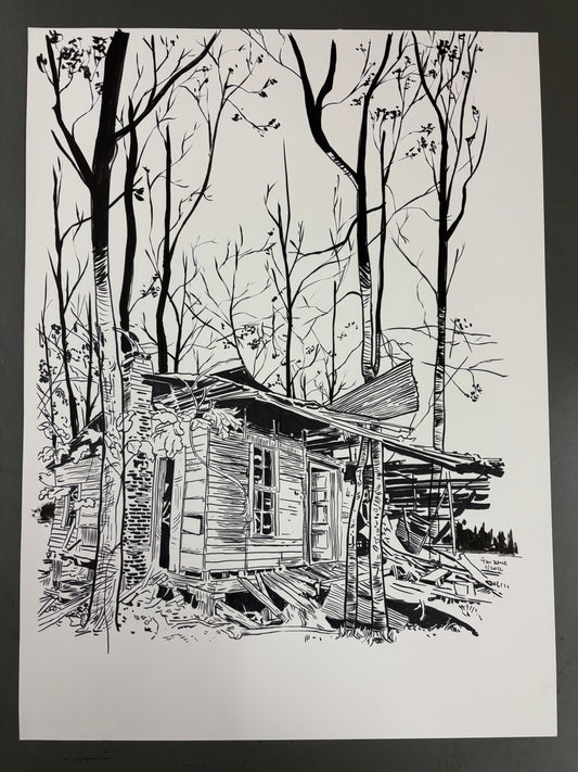 Eric Church gig poster #7 original art