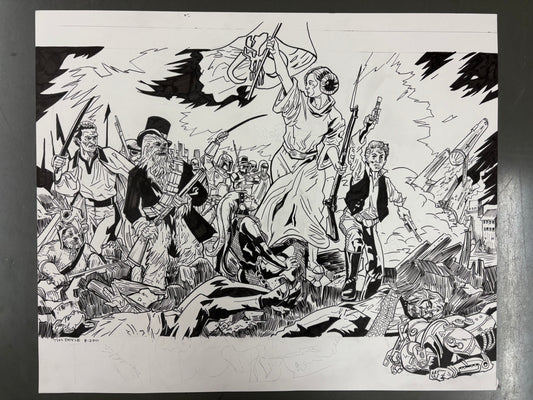 Fanboys poster original art