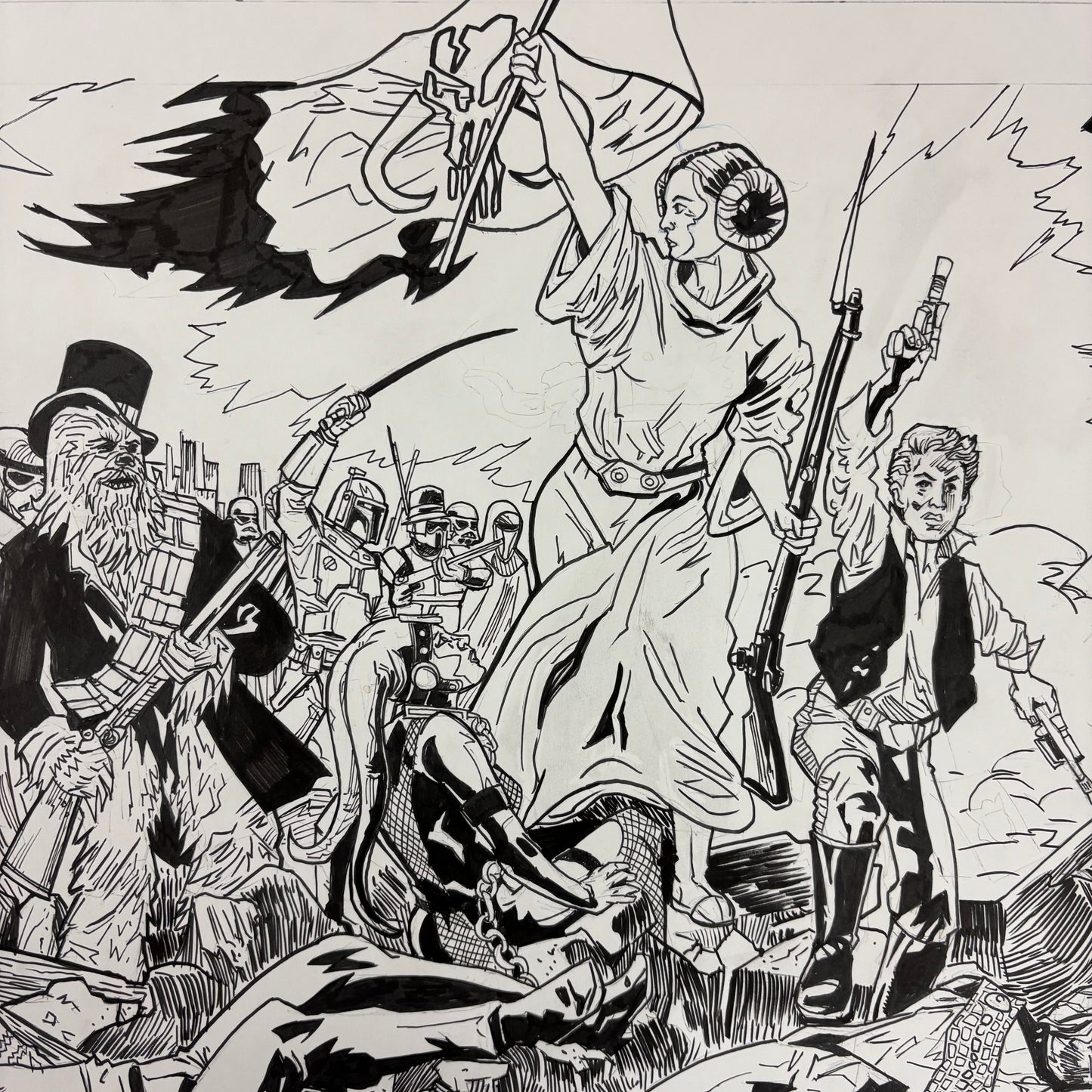 Fanboys poster original art