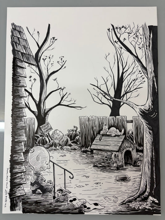 Charlie Brown original art #1