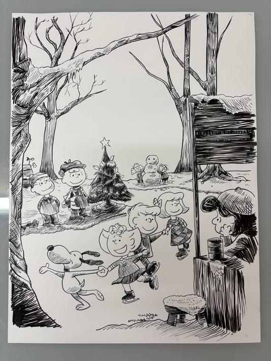 Charlie Brown original art #2