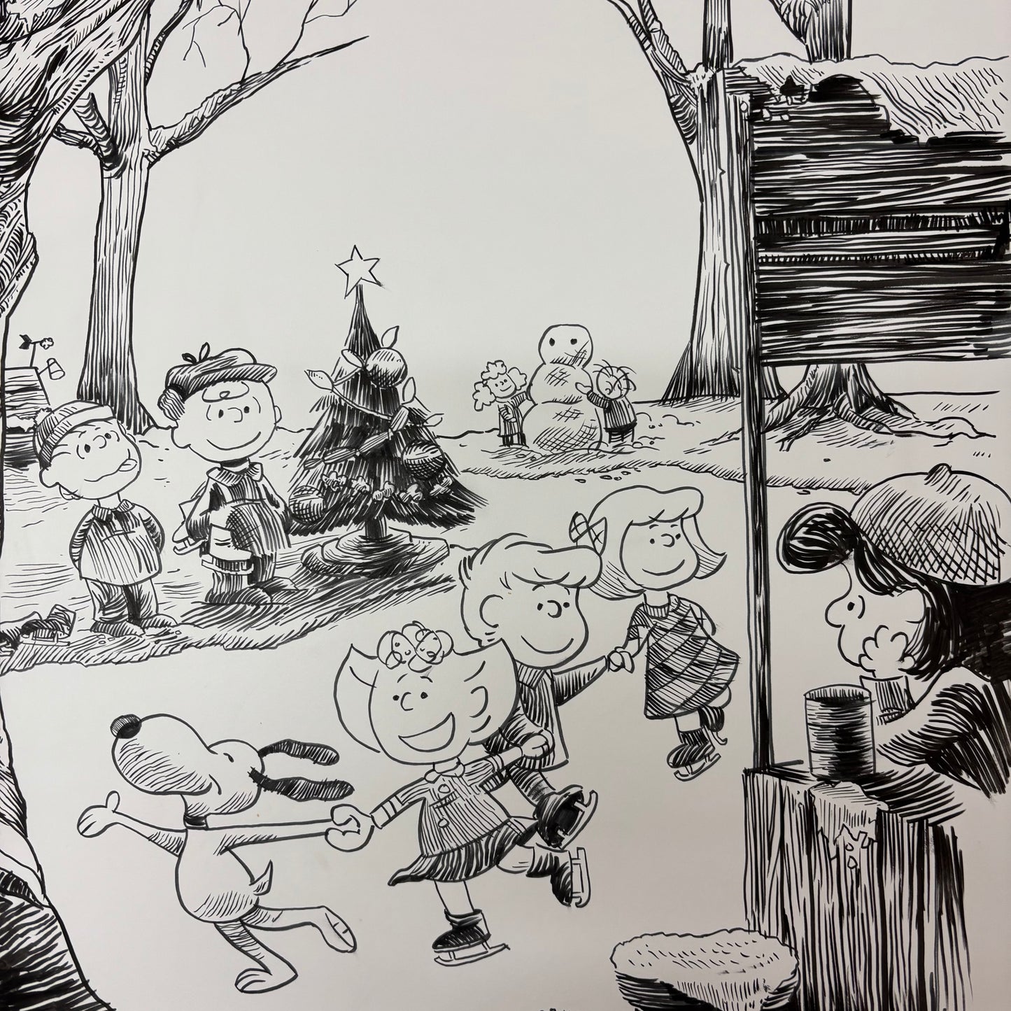 Charlie Brown original art #2