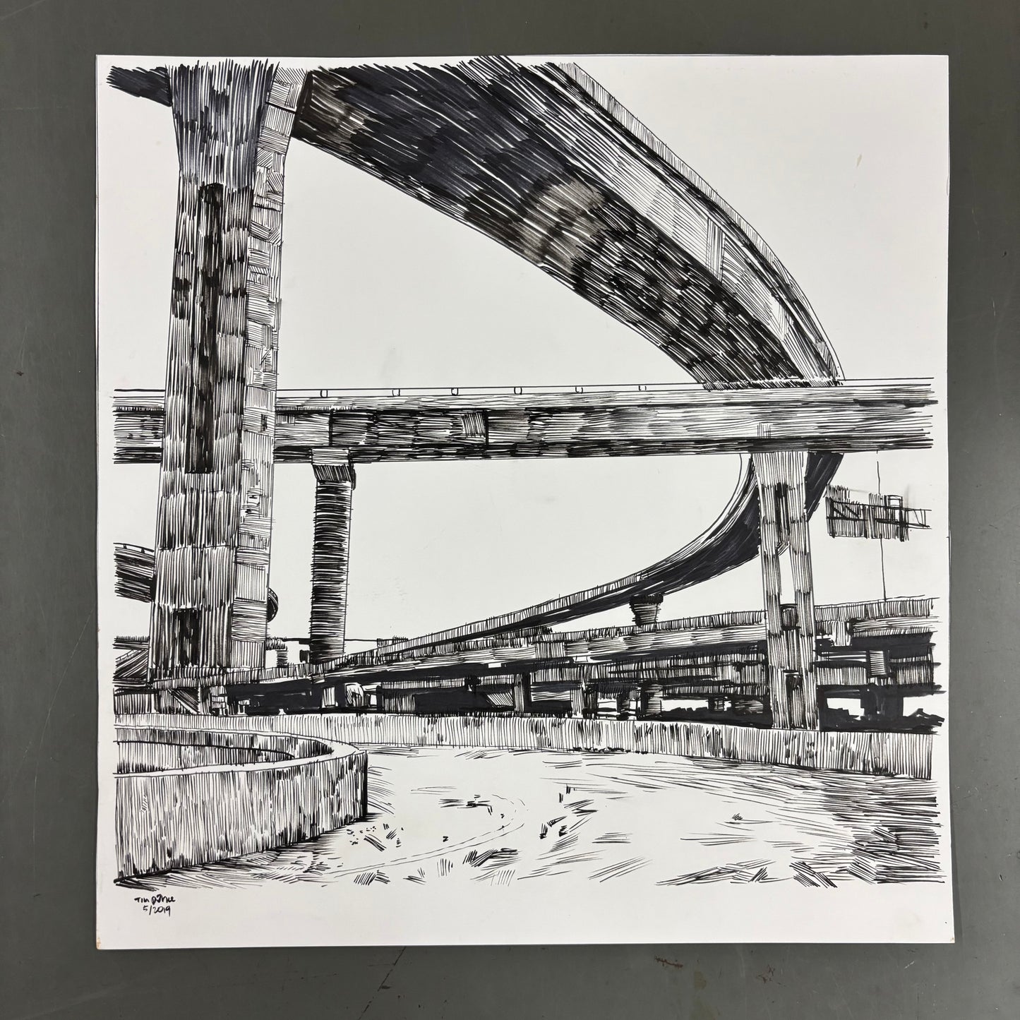 "2222x35" original art