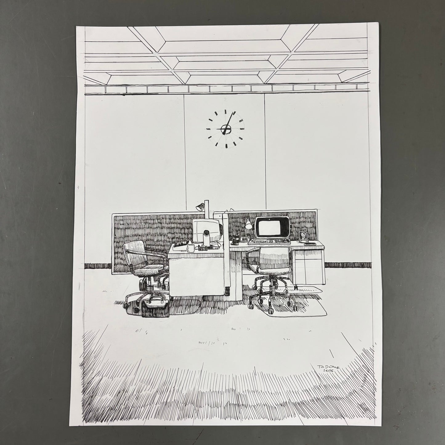 Untitled Severance original art