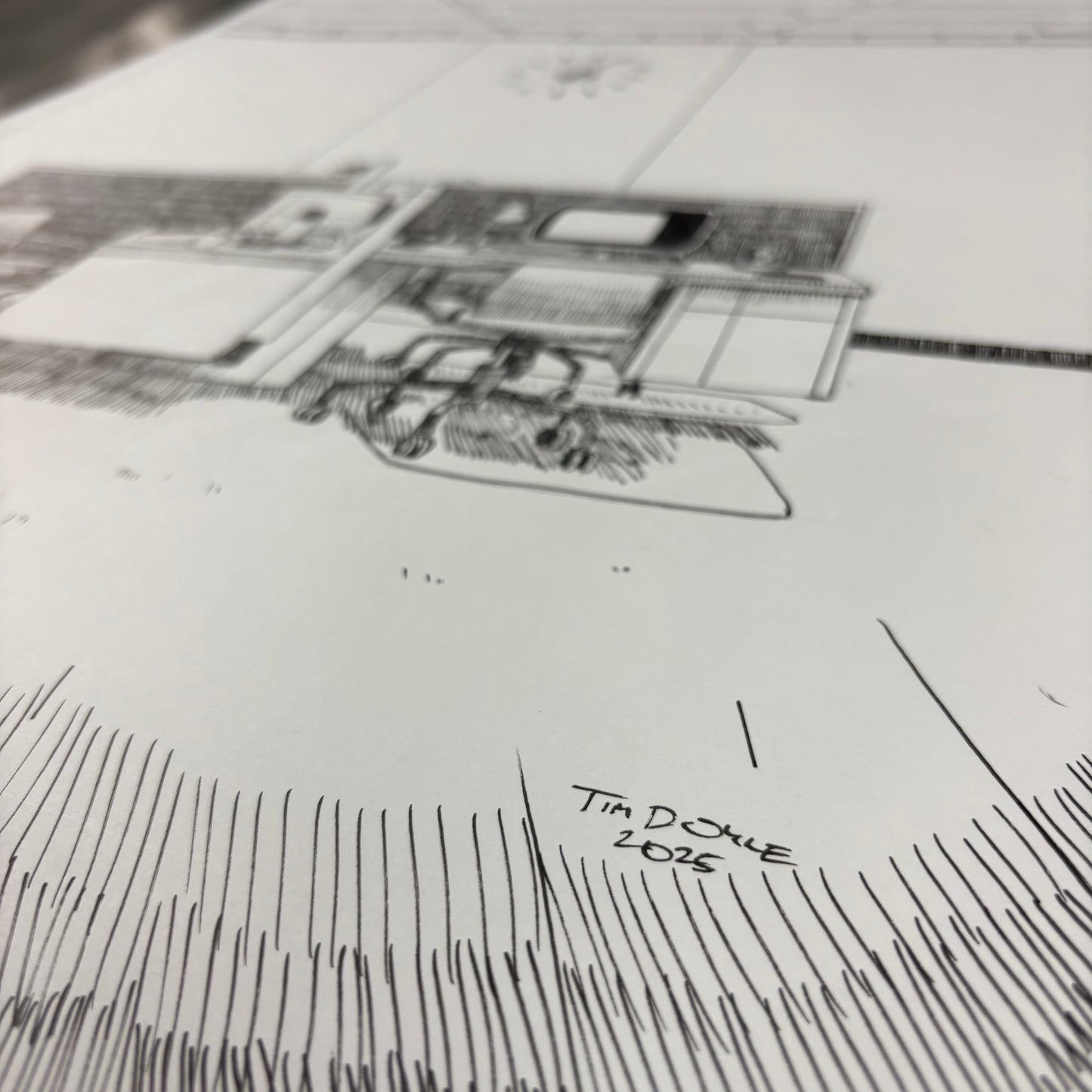 Untitled Severance original art