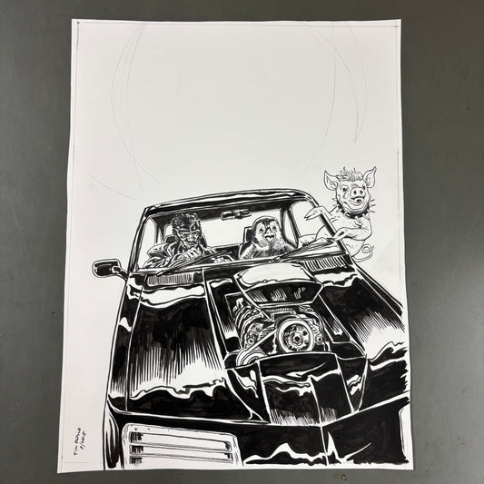 George Miller Director's Chair poster original art