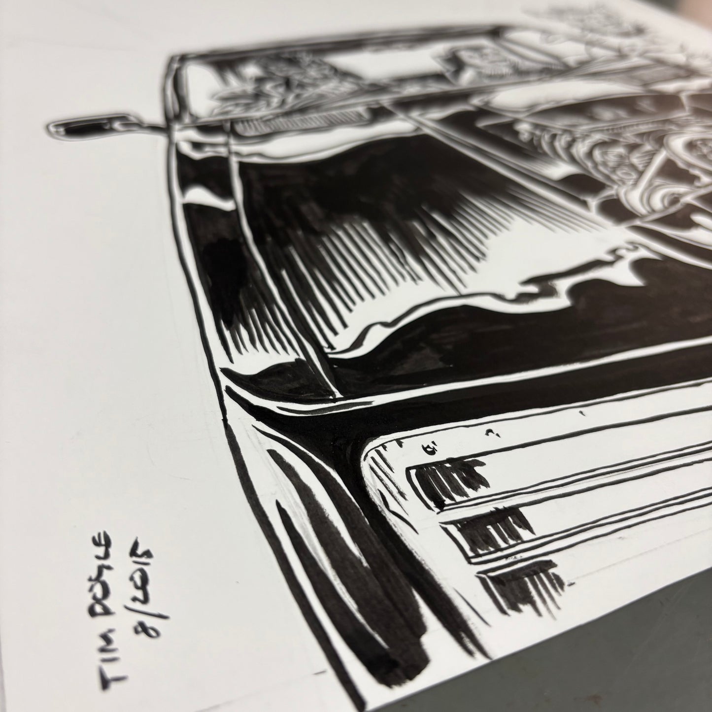 George Miller Director's Chair poster original art