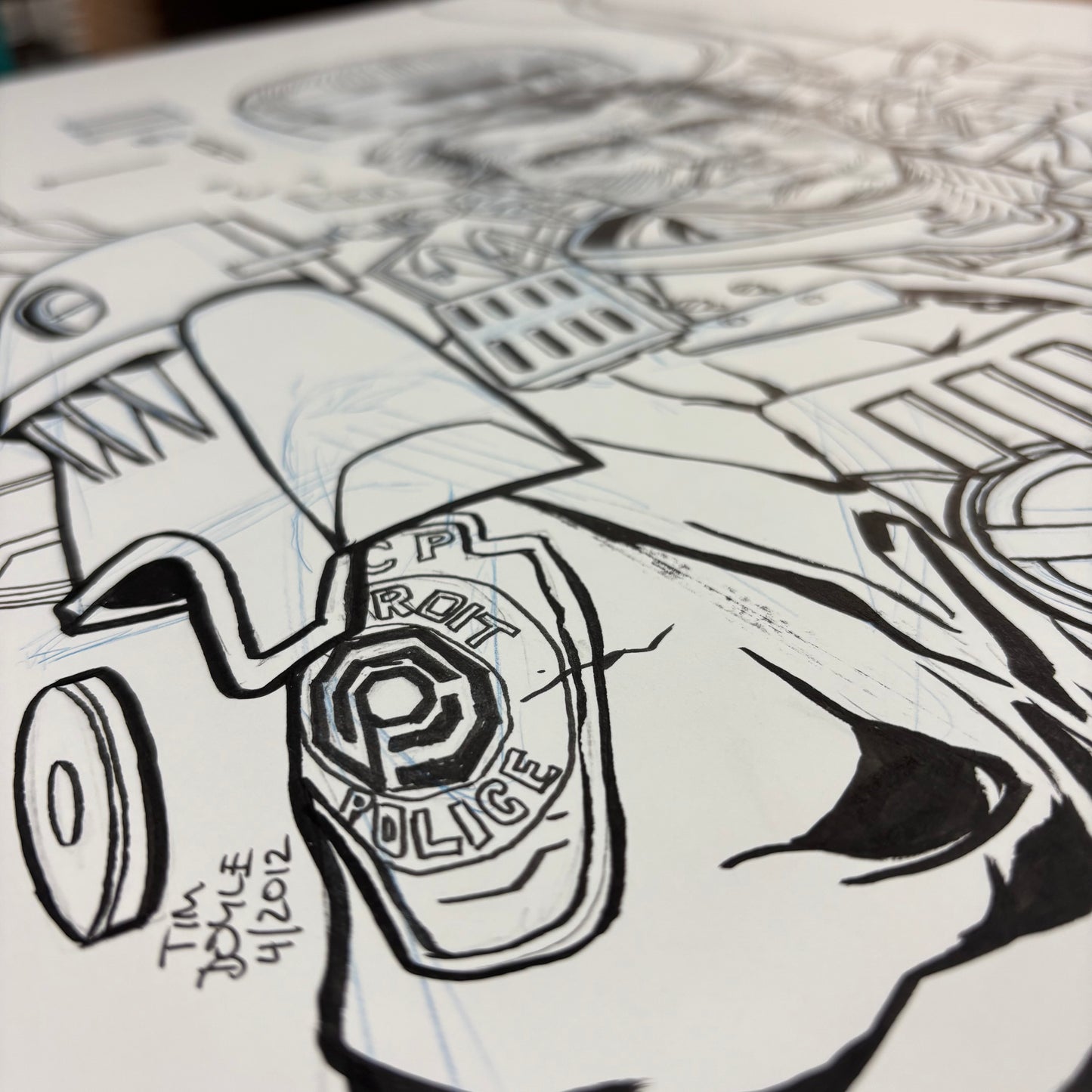 "Murphy It's You" original art