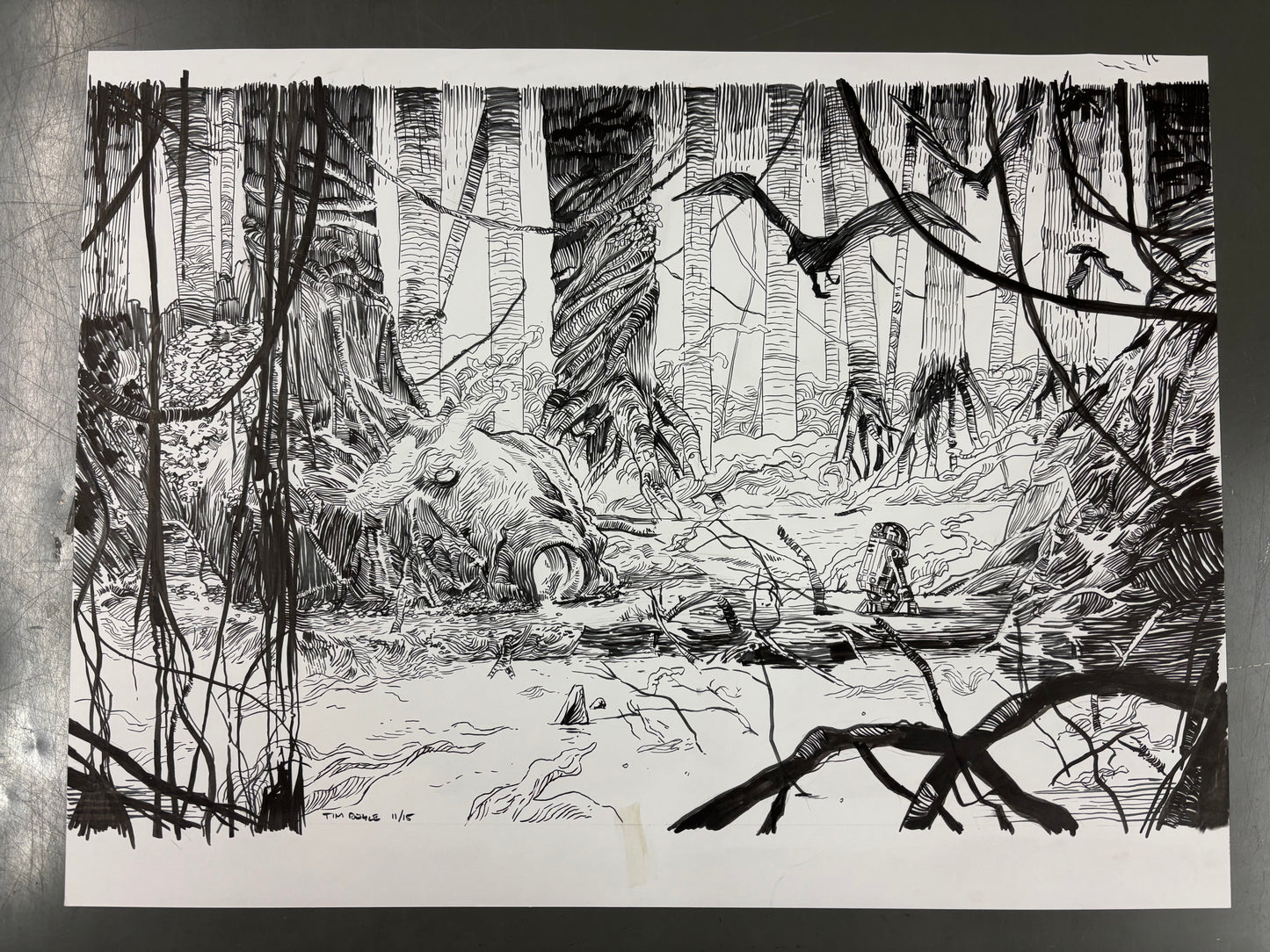 "Found Someone You Have" original art