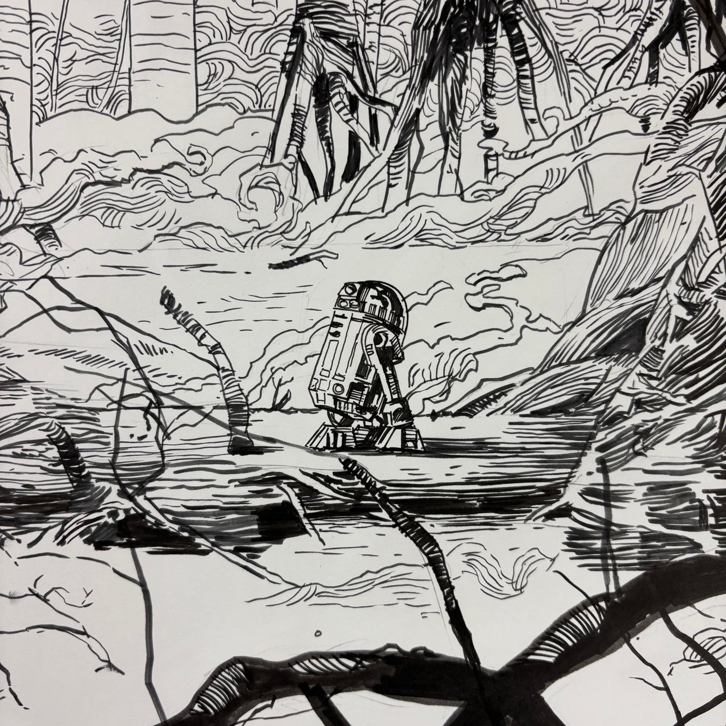 "Found Someone You Have" original art