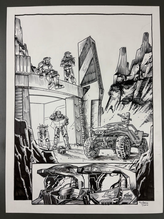 "Why Are We Here?" original art