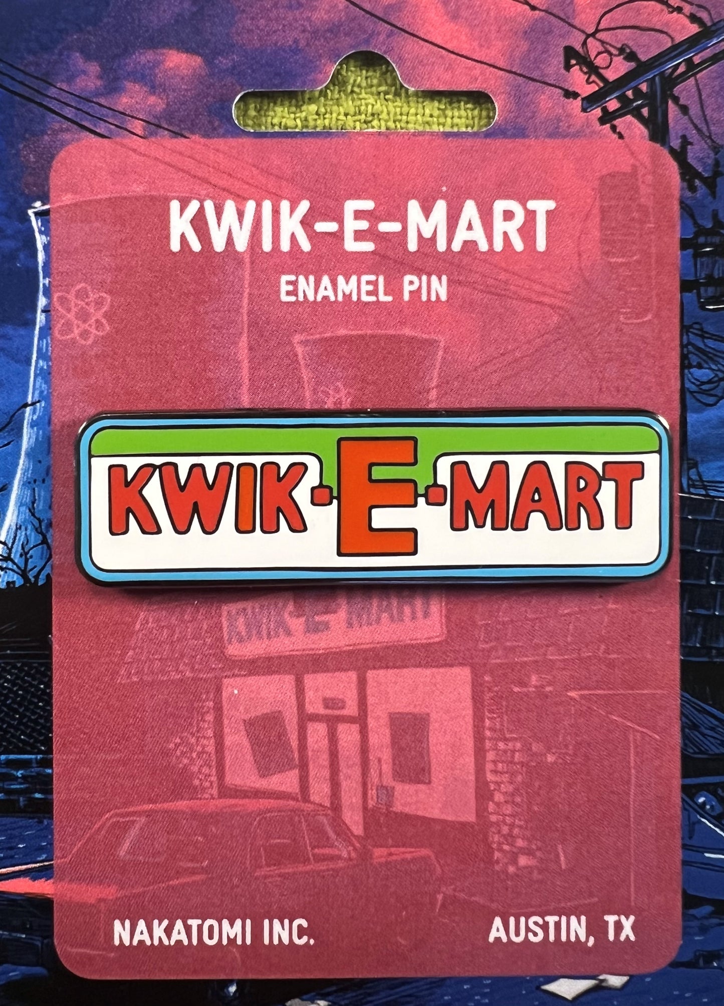 Kwik-E-Mart Enamel Pin