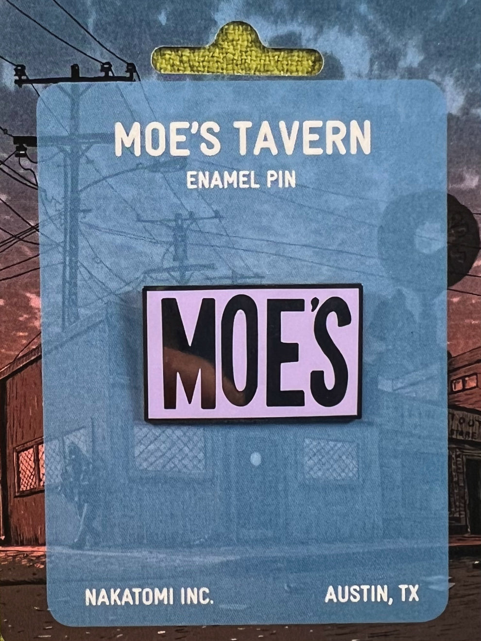 Moe's Tavern Enamel Pin – Nakatomi, Inc